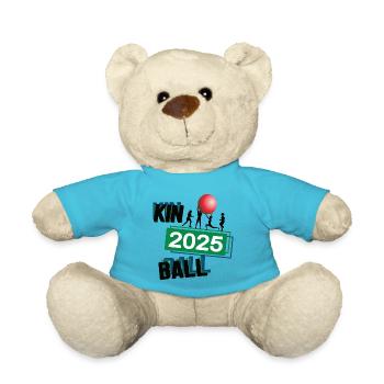 Kinball Spieler Team Turnier Mannschaft in 2025 - Teddy - Atollblau - Vorne