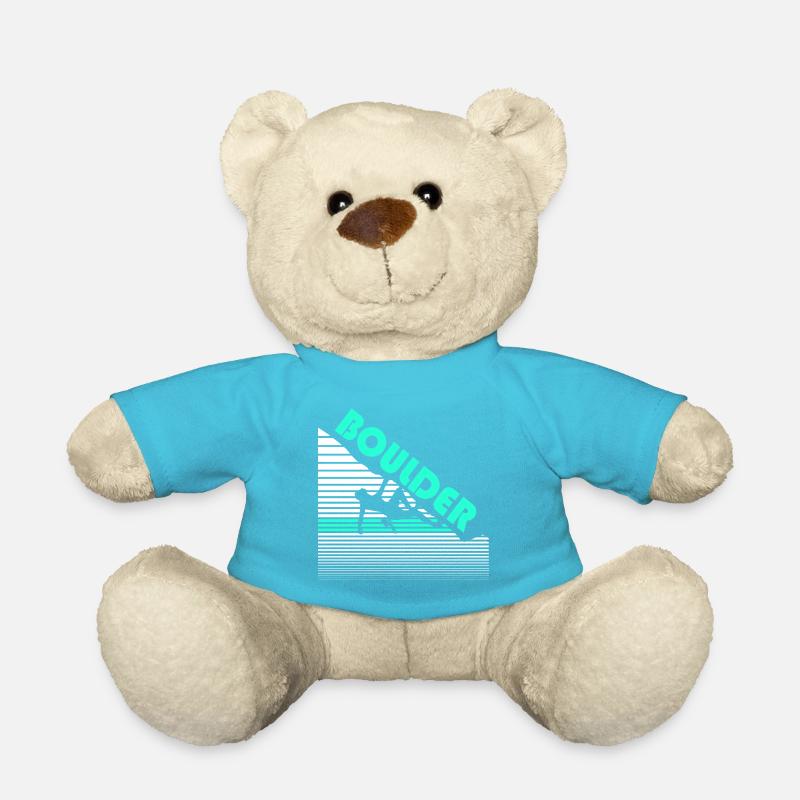 bouldern - Teddy - Atollblau