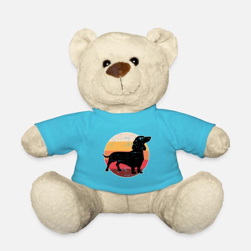 Hunderasse Dachshund Hundehalter Geschenk - Teddy - Atollblau