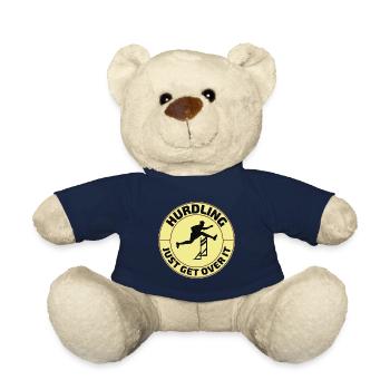 Hürden Hürdenlauf Hürdenläufer Läufer Athleten - Teddy - French Navy - Vorne
