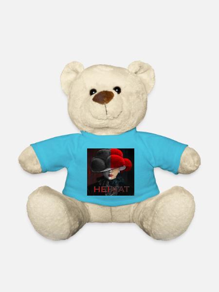 Schwarzwald Lady Art Heimat - Teddy - Atollblau