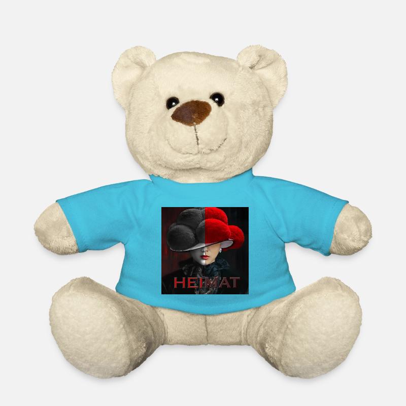 Schwarzwald Lady Art Heimat - Teddy - Atollblau