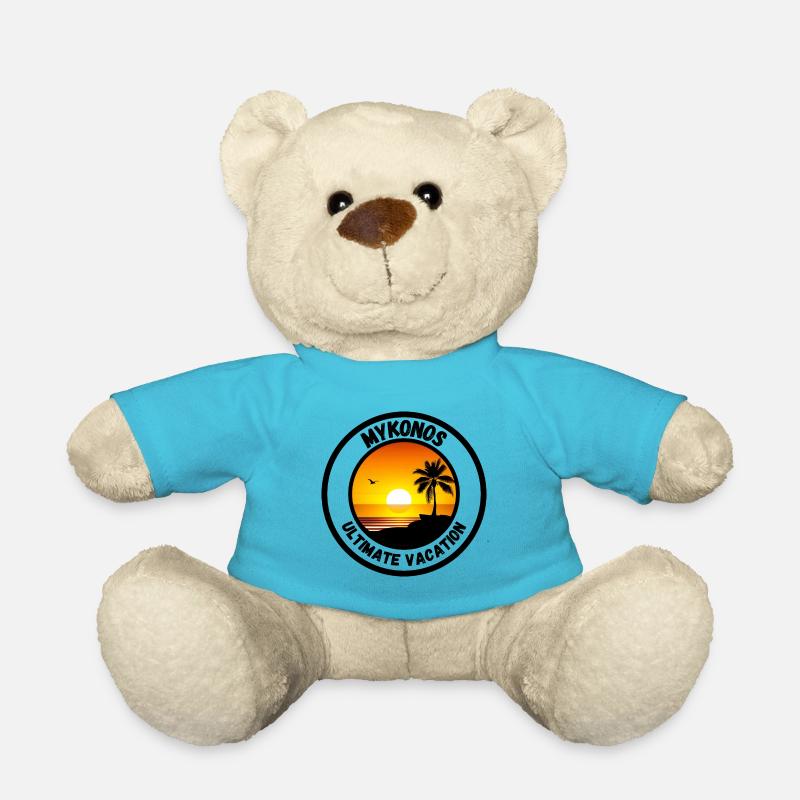 Mykonos - Vacances Ultimes - Nounours - bleu outremer