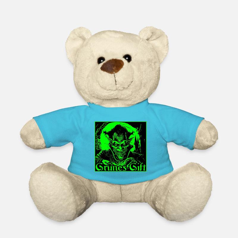 Dracula, grünes Gift - Teddy - Atollblau