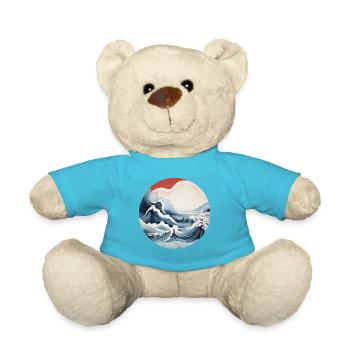 Kiku-Peak - Teddy - Atollblau - Vorne