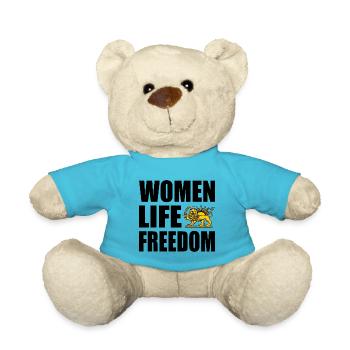 Women life freedom - Teddy - Atollblau - Vorne