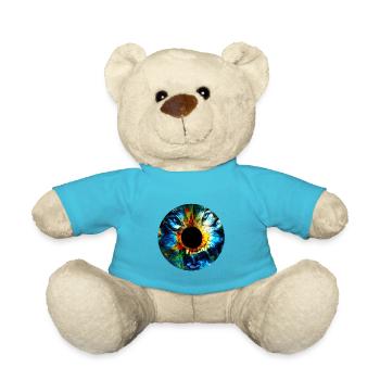 Eye of the wolf - Teddy Bear - atoll blue - Front