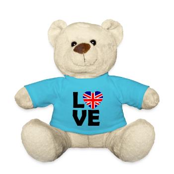 L’amour britannique - Nounours - bleu outremer - Devant