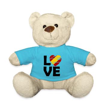 Amour espagnol - Nounours - bleu outremer - Devant