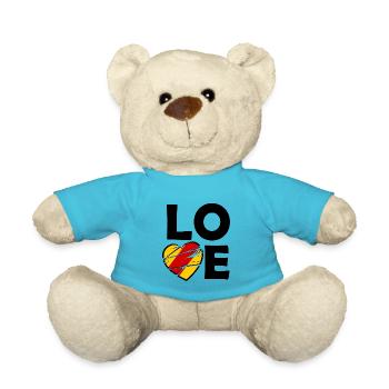 Meine Liebe Badnerland - Teddy - Atollblau - Vorne