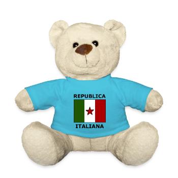The Republic of Italy - Teddy Bear - atoll blue - Front
