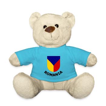 Die Fans aus Rumänien - Teddy - Atollblau - Vorne