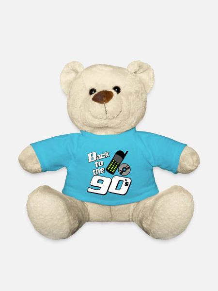 90er Party , Mottoparty , Handy Style (25) - Teddy - Atollblau