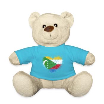 Comoros - Teddy Bear - atoll blue - Front