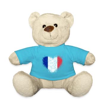 Frankreich - Teddy - Atollblau - Vorne