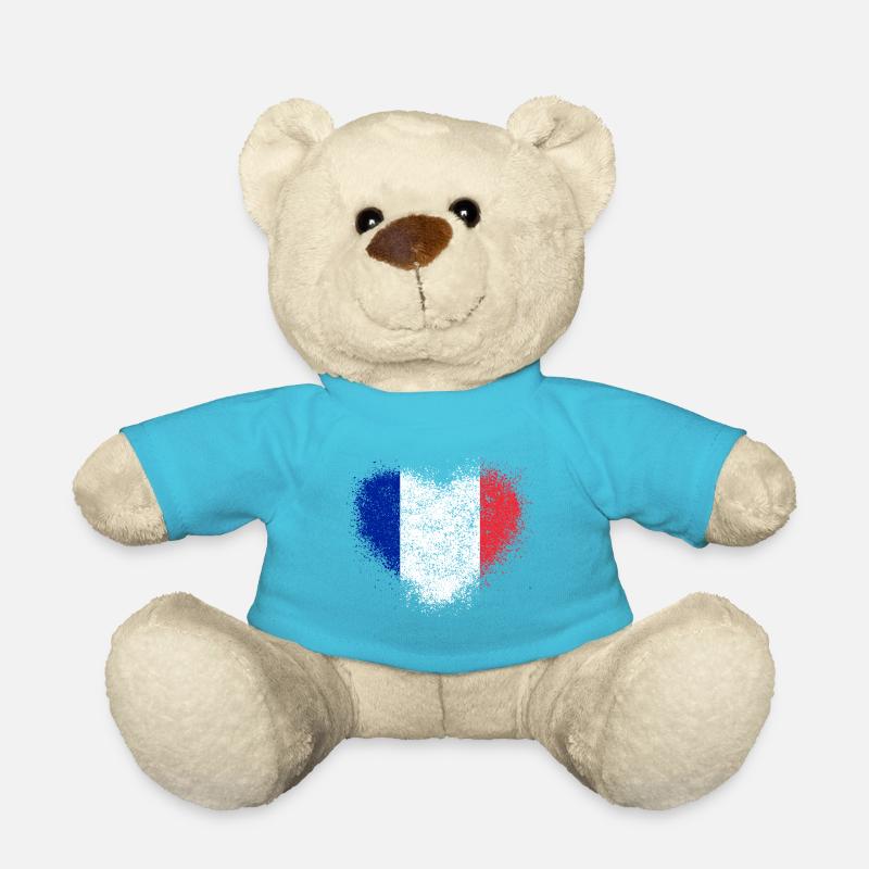 Frankreich - Teddy - Atollblau