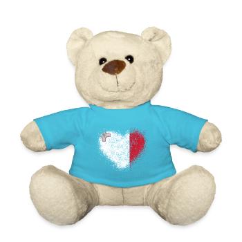 Malta - Teddy Bear - atoll blue - Front