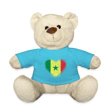 Senegal - Teddy - Atollblau - Vorne