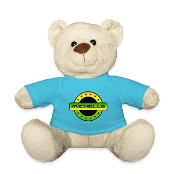 MICHELLE. MEIN NAME IST MICHELLE. SAMER BRASIL - Teddy - Atollblau - Vorne