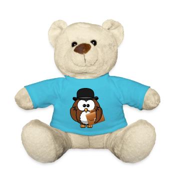 backpack suitcase rucksack bag aktenkoffer89 - Teddy - Atollblau - Vorne