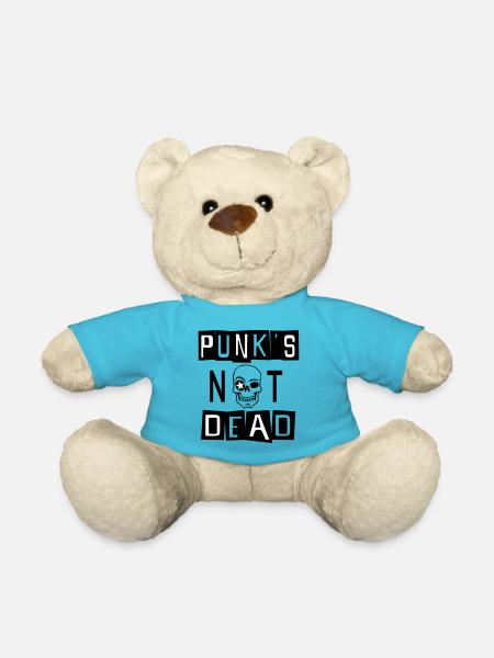 PUNK'S NOT DEAD - Nounours - bleu outremer