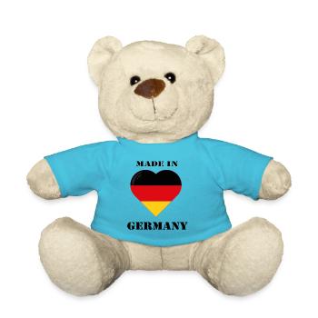 Hergestellt in Deutschland - Teddy - Atollblau - Vorne