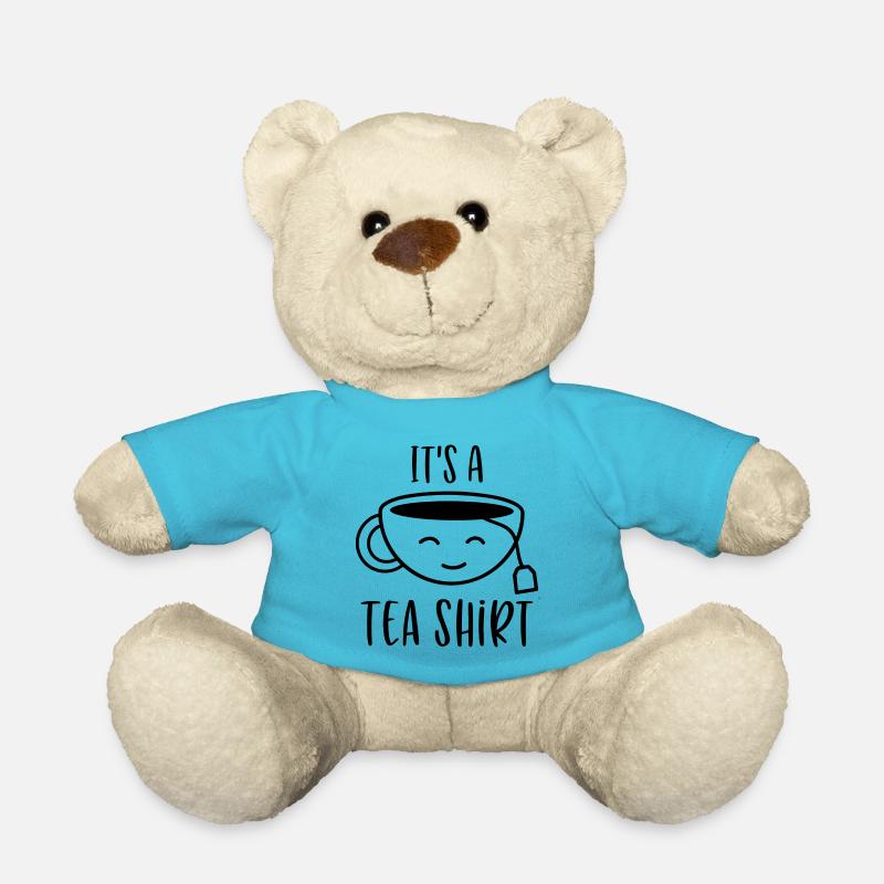 Its a Tea shirt - Teddy - Atollblau