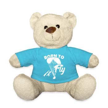 Parachute paragliding - Teddy Bear - atoll blue - Front