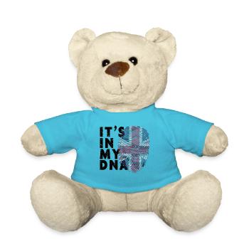 Es ist in meiner DNA England - Teddy - Atollblau - Vorne