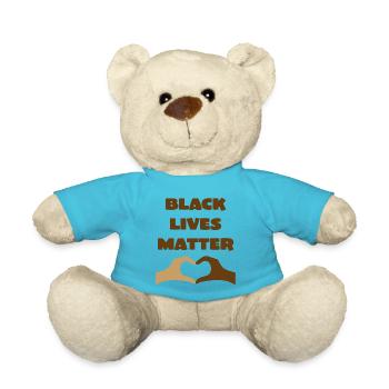 Black Lives Matter - Teddy - Atollblau - Vorne
