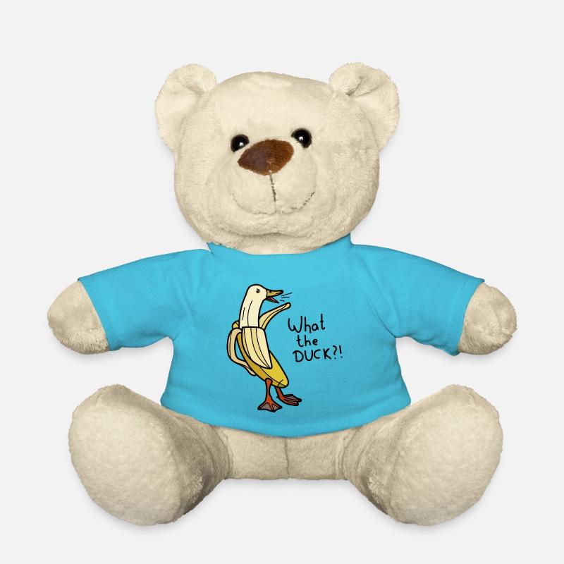 Banana Duck - What the Duck - Teddy - Atollblau