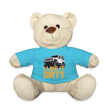 defender I like Dirty - Nounours - bleu outremer - Devant