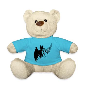 Hug Me - Angel Demon - Nounours - bleu outremer - Devant