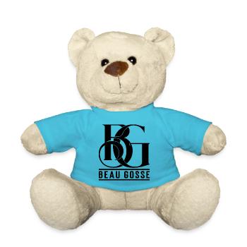 Beau gosse - Nounours - bleu outremer - Devant