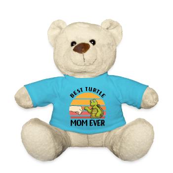 Tortoises - Teddy Bear - atoll blue - Front