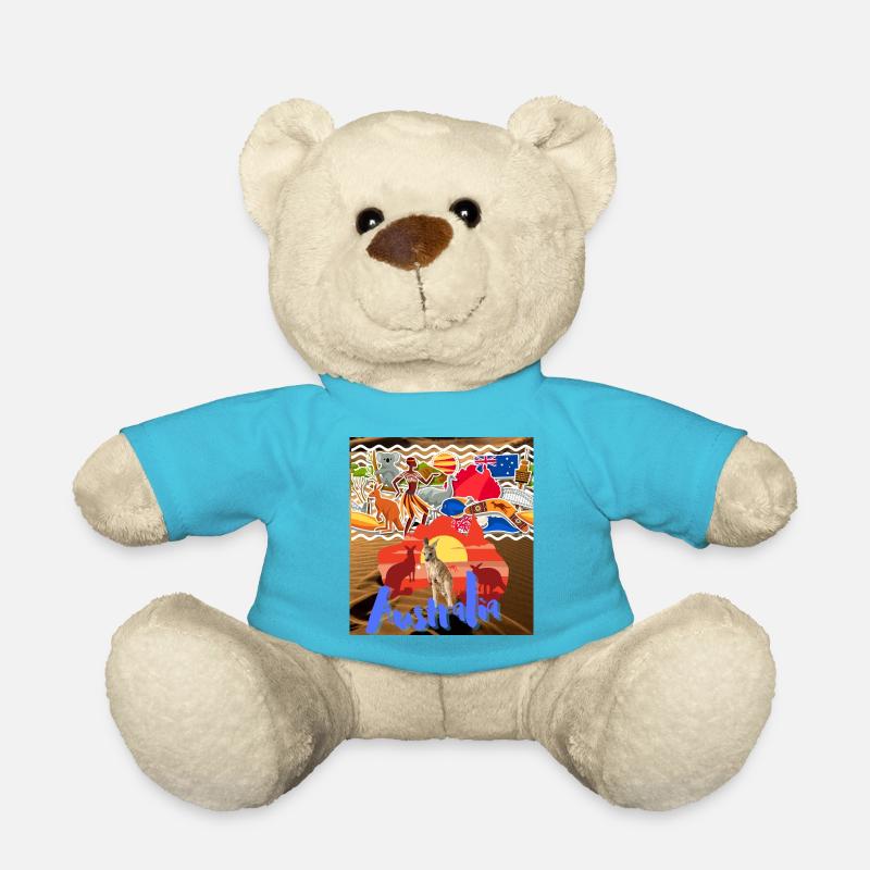Australien, Känguru. - Teddy - Atollblau