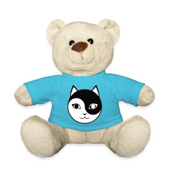 Katze - Teddy - Atollblau - Vorne