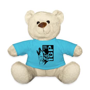 IGP German Shepherd Dog Dog Sport Dog Wilsigns - Teddy Bear - atoll blue - Front