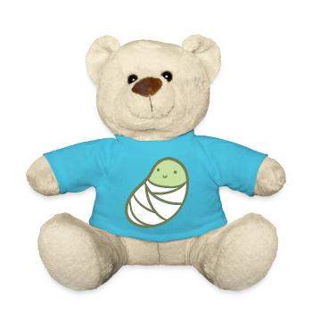 Fève douce - Nounours - bleu outremer - Devant