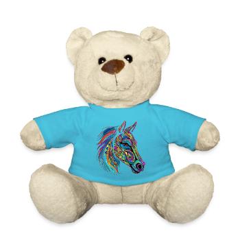 Show Jumping Horseman Sports Falkenstein - Teddy Bear - atoll blue - Front