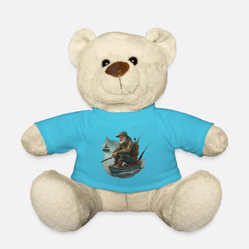 Angler - Teddy Bear - atoll blue