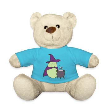 Doux Hallobean - Nounours - bleu outremer - Devant