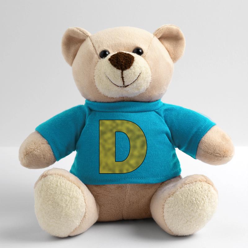Lettre D Or Nounours