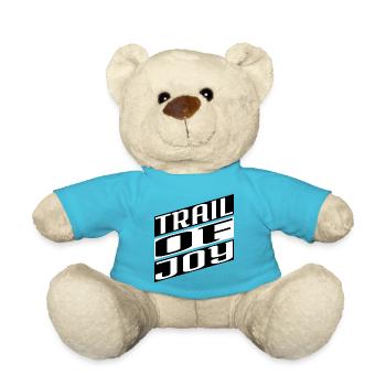 Aventures à vélo Déclaration de blague Communauté cycliste - Nounours - bleu outremer - Devant