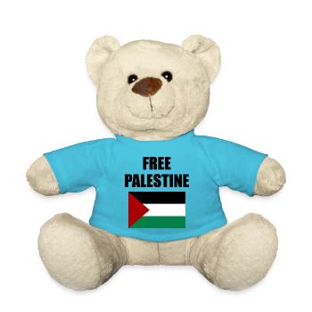 Palestine libre - Nounours - bleu outremer - Devant