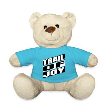 present bday bliss quotes blissful state - Teddy Bear - atoll blue - Front