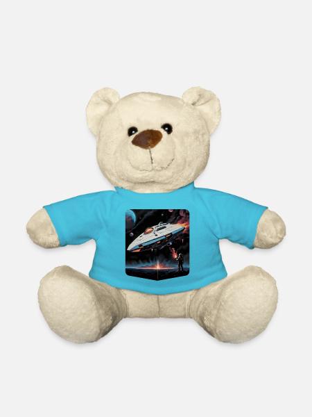 Ai Planet Raumschiff - Teddy - Atollblau