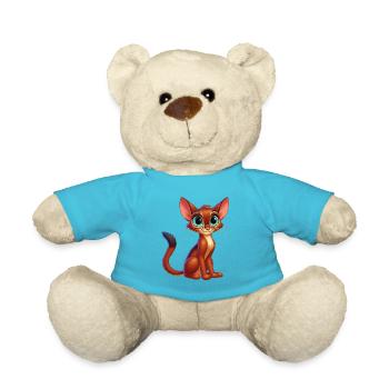 abyssin 5 - Nounours - bleu outremer - Devant