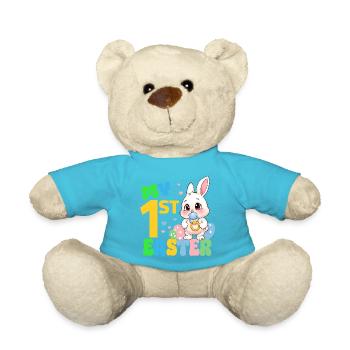 My First Easter - Mein erstes Osterfest - Teddy - Atollblau - Vorne