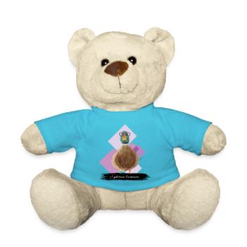 JvG Ente "A geborena Entetainer" - Teddy - Atollblau - Vorne